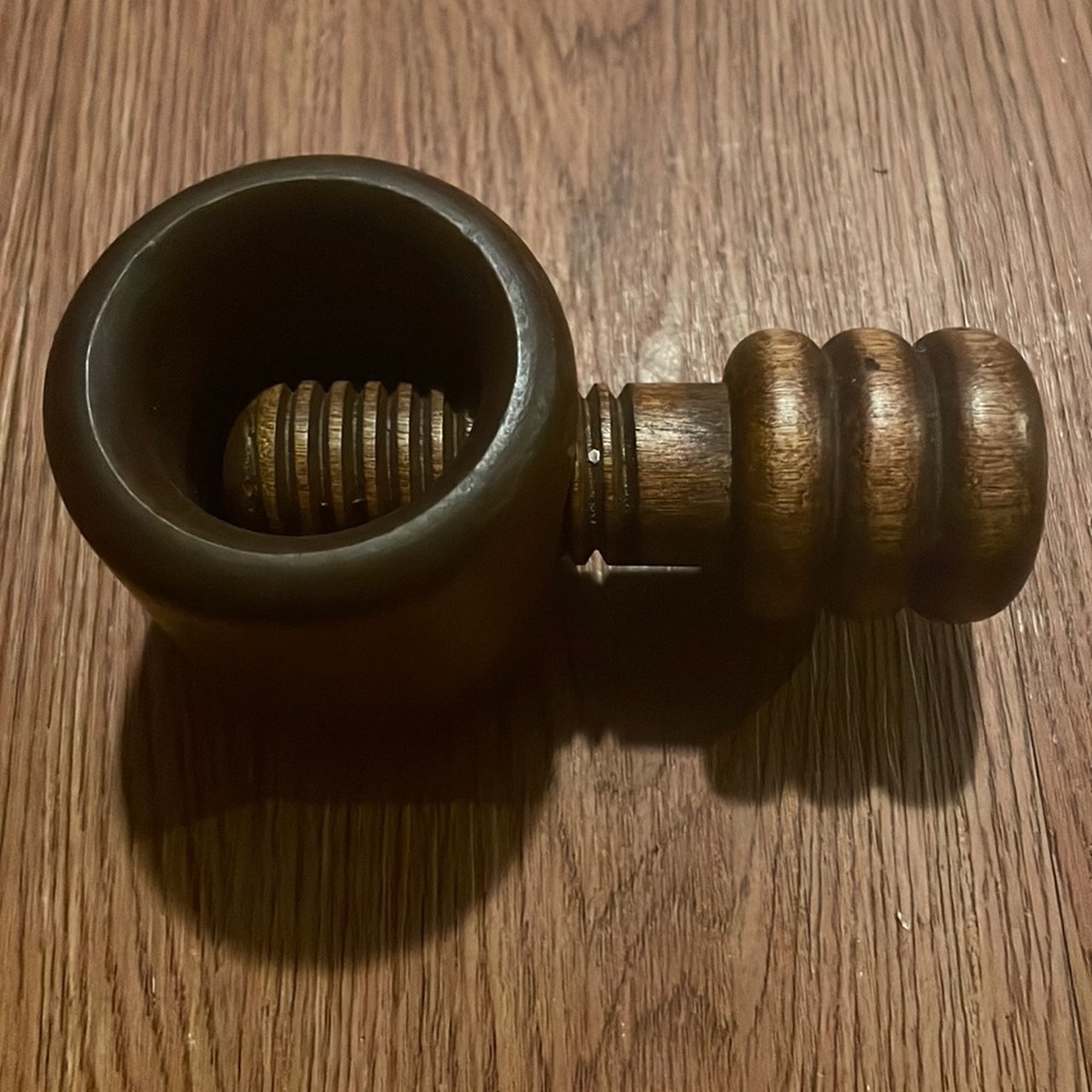 Vintage wooden nutcracker
